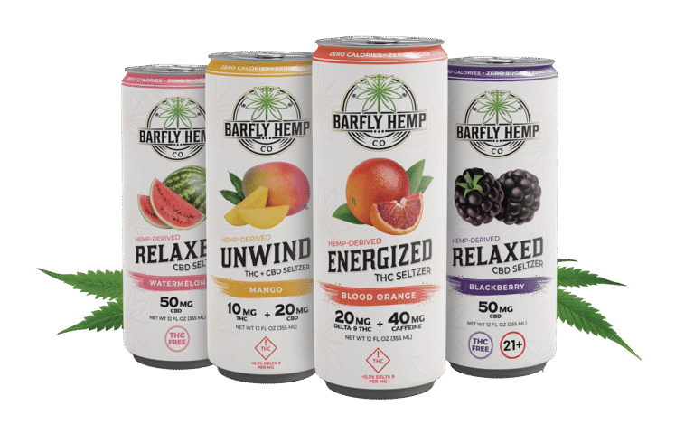 Barfly Hemp Seltzer Cans
